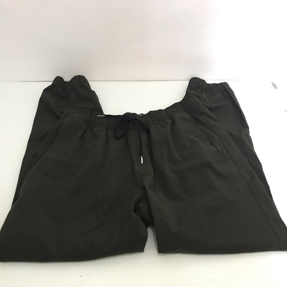 Volcom Men's Gray Drawstring Jogger Pants Size M